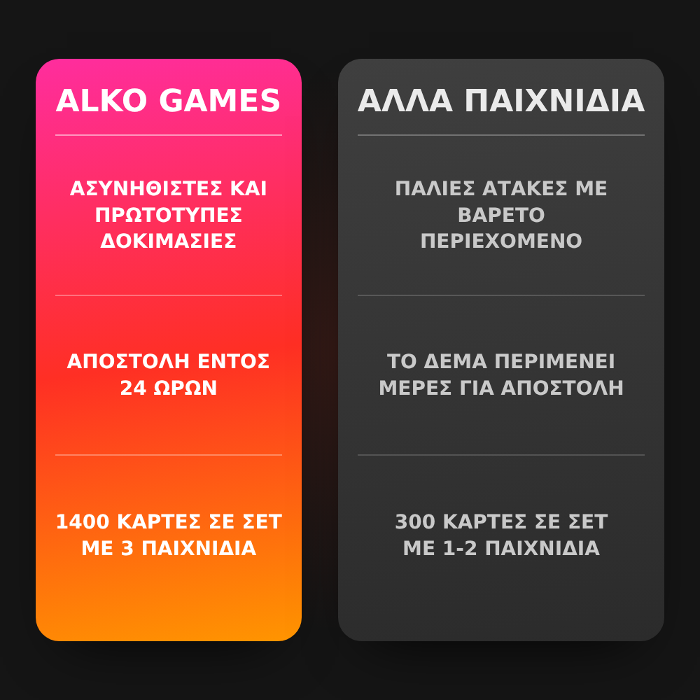Σετ 3 Παιχνιδιών (Για Κόψιμο)